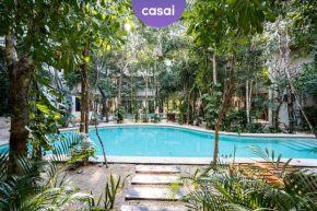 Casai - Zaázil bright retreat in La Veleta, Tulum - 2 Pools, Gym
